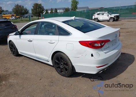 2017 Hyundai Sonata Sport 2.0T z USA, uszkodzony, nr VIN 5NPE34ABXHH448331